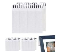 Hanging Strips for Photo and Adhesive Poster Strips, Robust Picture Frame Holders, Removable Wall Organizer, Damage-Free Assembly|Strong Adhesive Hanging Strips for Living Dormitory, Office Cabinet