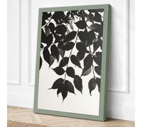 Hanging Study Botanical Canvas Wall Art Print 36x24 Inch