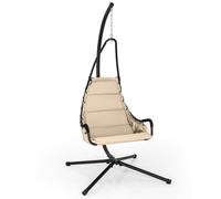 Hanging Swing Chair W/ Heavy-Duty Metal Stand Hammock W/Large Padded Seat