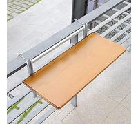 Hanging table, adjustable side tables for outdoor use, folding desk for balcony deck, computer shelf for terrace railing, folding lifting bracket, garden shelf for D