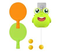 Hanging Table Tennis Trainer - Door Pong Paddle Set, Adjustable Cord Interactive Pìngpong Starter Kit | Improves Hand-Eye Coordination, Parent-Child Sensory Integration | Indoor No Table Needed