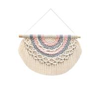 Hanging Tapestry Hand Woven Tapestries Wall Art Decor Home Wall Decor Wall Pediment，15.7 in x 11.8 in A