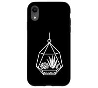 Hanging Terrarium Succulent Minimal Garden Lover Design Case for iPhone XR