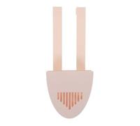 Hanging Toilet Tank Tablet Holder Bracket with Hook, ABS Pink | Bathroom Storage Caddy, Convenient Access for Cleaning Tablets, Space Saving Structure, 6.92x2.91x0.98in