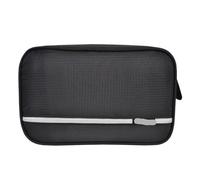Hanging Toiletry Bag Travel Wash Organizer Kit for Men Women Cosmetics Make Up Hook Shower Bags Packing Cubes for Suitcase(Black)