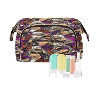 Hanging Toiletry Bag Vampire Anime Girl Portable Women Coin Purse for Makeup Organizer
