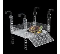 Hanging Turtle Basking Platform for Aquatic 20 55 Gallon, 40 Gallon Long Tank, Aquatic Reptile Ramp Dock, Terrace, Tank Accessories