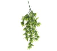 Hanging UV and Fire Resistant Artificial Boston Fern Plant 75cm Leaf Green One Size