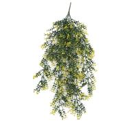 Hanging UV and Fire Resistant Artificial Variegated Plant 76cm
