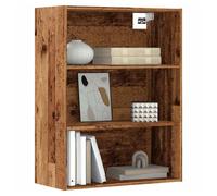 Hanging Wall Cabinet Old Wood 69.5x32.5x90 cm Engineered Wood Storage Shelf Unit