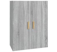 vidaXL Hanging Wall Cabinet Grey Sonoma 69.5x34x90 cm