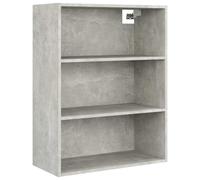 Vidaxl Hanging Wall Cabinet Concrete Grey 69.5X32.5X90 Cm, Grey
