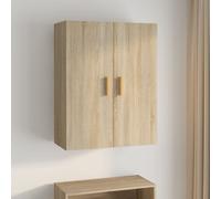 Hanging Wall Cabinet Storage Cabinet Wall Cupboard Floating Cabinet VidaXL