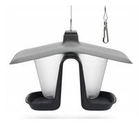 Hanging Wild Bird Feeder Modern Seed Nut Fat Ball Garden Feeding Station Tray