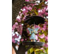 Hanging Wild Garden Bird Feeder Fairy Ornament