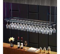 Hanging Wine s Holder - Metal Wine Rack Shelf for Kitchen Cabi Floating Bar Sto Space-Saving Wine s nd 150x25x21cm Slish Home Décor