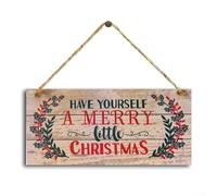 Hanging Wood Sign for Christmas Greetings A Unique Way to Welcome Friends and Family This Season