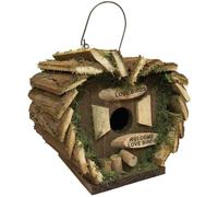 Hanging Wooden Love Bird Nest Box Birdhouse