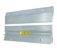 Hangman 10-Inch Heavy Duty Mirror and Picture Hanger with WallDog Anchorless Screws (HM-10D), Aluminum