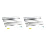 Hangman 6" Heavy-Duty Mirror and Picture Hanger with Walldog Anchorless Screws - Aluminum (HM-6D) | Pack of 2 Hangers