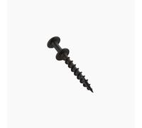 Hangman BCD-10 Black Double-Headed Bear Claw Screws for Saw Tooth's & D Rings, Black, 10-Pack