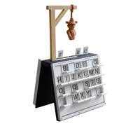 Hangman Board Game, Magnetic Hangman Game In A Book, 3D Printed Magnetic Chess Set Suitable For Family Games, Holiday Parties(A-large)