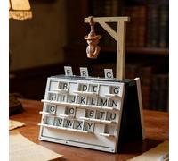 Hangman Board Games Book, Portable Book Design Word Game, Adopting 3D Printing Technology Suitable For Children's Spelling Learning