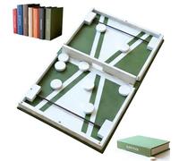 Hangman Game Book | Playbook'd Magnetic Chess Set & Board Game Storage | 3D Printed Backgammon & Word Spelling Challenge for Adults, Family, Travel, Party - Perfect as Book Shelf Games (Sling Puck)