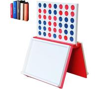 Hangman Game Book, Playbook'd Magnetic Chess Set & Board Game Storage, 3D Printed Backgammon & Word Spelling Challenge for Adults, Family, Travel, Party - Perfect as Book Shelf Games Four-in-a-Row