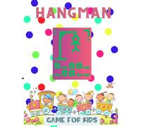 Hangman Game For Kids: Activity Big Book, Travel Game, Activity for Brain, 120 Puzzles