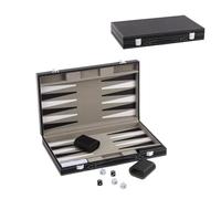 Hangman Game, Playbook'd 3D Printed Chess Book, Magnetic Folding Board Game Set, Portable Compact Design with Decorative Book Style Case for Adults(Backgammon)