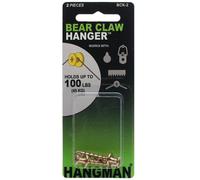 Hangman Gold Bear Claw Picture Hanging Screws Bck-2, Double-Headed Anchorless, 2-Pack