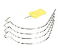 Hangman Products Stainless Steel J-Hook with Thumbsaver, Other, Multicoloured, 1.24x6.98x12.06 cm