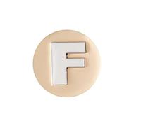 Hangood Shoe Charms Decorative Shoes Accessories Decoration Metal Letter F