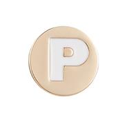 Hangood Shoe Charms Decorative Shoes Accessories Decoration Metal Letter P