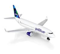 HANGOU Model Airplane American Jet Blue Plane Model Plane Airplane for Collection & Gifts