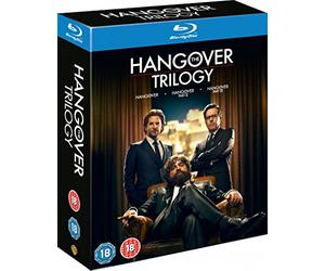 Hangover Complete Movie Trilogy Film [3 Discs] Blu ray Collection Boxset: Part 1, 2, 3 + Extras