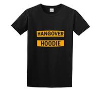 Hangover Hoodie Orange Logo Drinking Unisex 100% Cotton Short-Sleeve T-Shirts Black XXL