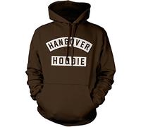 Hangover Unisex Hoodie - Brown X-Large
