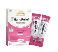 HangRelief™ for Fresh & Energised Mornings - Patent-Pending After-Party Support Formula, 7 Sachets (5.6 g) | UK-Formulated (Rose Lychee)
