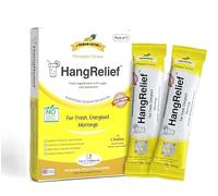 HangRelief™ for Fresh & Energised Mornings - Patent-Pending After-Party Support Formula, 7 Sachets (5.6 g) | UK-Formulated (Pineapple)