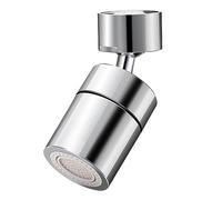 Hangrui Faucet Tap Aerator, Dual Function 360° Rotation Swivel Tap Spray Head Water Saving with Soft Bubble Stream and Strong Sprayer for Kitchen Sink Bathroom (FM22)
