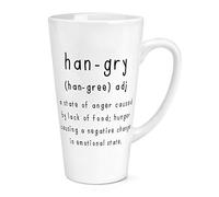 Hangry Definition 17oz Large Latte Mug Cup