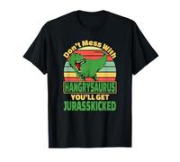 Hangry Dinosaur T-shirt Funny Foodie Food Lover Gift T-Shirt