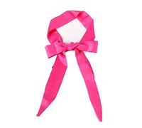 HANGSET Stylish Soft Scarf Ribbon Scarf Long Skinny Satin Belt Sash Necktie Neck Scarf Choker for Women - pink - 200cm*5cm