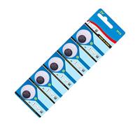 Hangsu 1 Set CR1220 Button Cell Battery 3V for Automotive Remote Control Stable Button Coin Cell Batteries 35mAh Capacity Watch Battery