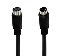 Hangsu 10Pin S-video Cable Male To Female Separate Video Line For Projector VCR DVD Mini Din 10Pin Adapter Cable 3/1.5/1/0.5m Camcorders