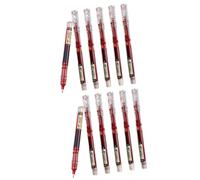 Hangsu 12pcs Liquid Inks Pen Set Plastic Body Colored Drawing Pens Fine 0.5mm Tip Gel Inks for Writing Teachers Creation Smooth Writing Roller Ball