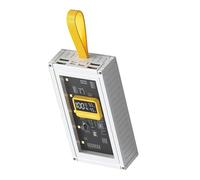 Hangsu 20000mAh Power Adapter High Capacity With LED Light And Five Device Output For Heavy Phone Users Auxiliary Battery Pack