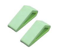 Hangsu 2Pcs Lightweight Portable Laptop Stand Small Cooling Slip Resistant Silicone Tilting Pad Small Tablet Cooling